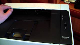 Обзор принтера Canon isensys LBP7010C [upl. by Sutphin435]