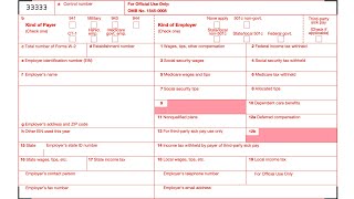 IRS Form W3 walkthrough Transmittal of Wage and Tax Statements [upl. by Flannery]