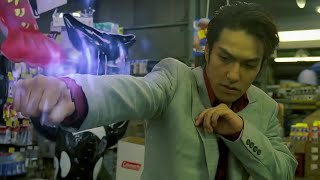 Yakuza Movie Store Fight Scene with Outlaws Lullaby [upl. by Kellina953]