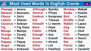 🇺🇸📚✍️Rodeson Traduction English Creole  Creole to English translation with Pronunciation🇭🇹 [upl. by Hoffarth]