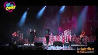 PASCAL OBISPONATACHA STPIER Mourir demain  Concert 48 de coeur saison 2015  HD 1080p [upl. by Nrol255]