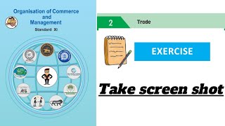 11th commerce ocm chapter 2 exercise answer commerce commercelecture ocm [upl. by Anyotal249]