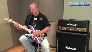 Marshall JVM410H Joe Satriani Edition Amplifier Demo  Sweetwater Sound [upl. by Roley]