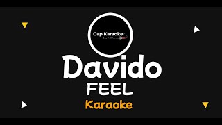 Davido Feel karaoke Version [upl. by Asserak]