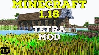 Starting with the Tetra mod Minecraft 118 MODS [upl. by Ailak]