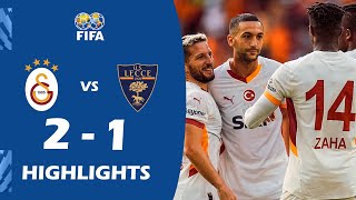 GalatasarayUS Lecce 21 Highlights  Amichevole per club 2024 [upl. by Yelekalb]