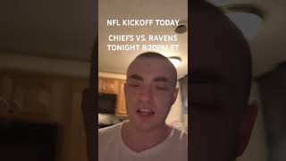 CHIEFS VS RAVENS TODAY nfl nflkickoff2024 NFL202425 [upl. by Enalda]