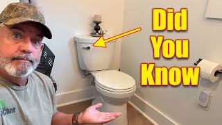 How to Flush a Toilet  Hidden Feature [upl. by Einwat]