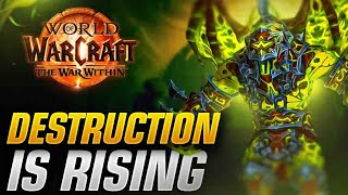 Destruction Warlock is RISING In Nerubar Palace Logs and Gameplay [upl. by Kcirdlek]