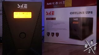 1500VA Battery Backup Surge Protector SKE Smart Key Energy  Unboxing amp Review [upl. by Fulviah]