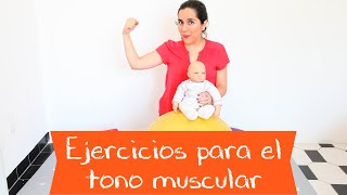 5 ejercicios para fomentar tono muscular en tu bebé [upl. by Kendra968]