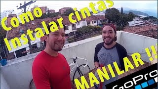 Como cambiar cintas de manillar bici FIXIE y PISTA [upl. by Eiwoh]