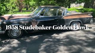 1958 Studebaker Golden Hawk Supercharged Engine [upl. by Leith]