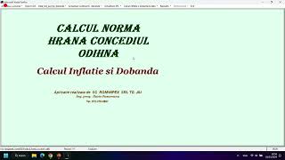 Calcul Hotarari judecatoresti Norma de Hrana [upl. by Sonitnatsok]