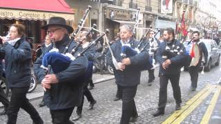 Fête de la coquille SaintJacques à Montmartre le 250114 [upl. by Etnauq]