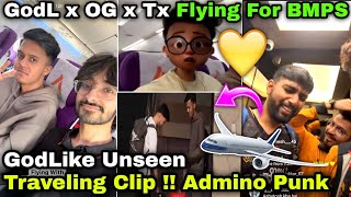 GodLike OG Tx Travelling For BMPS 😮OG x GodL amp Jelly Simp ZGOD Unseen Clip ✈️ [upl. by Placeeda]