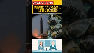 ｢青森産シジミ｣実は北朝鮮産だった 独自ネットワークで資金流出か [upl. by Eidaj]