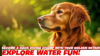 Become a Dock Diving Champ with Your Golden Retriever [upl. by Veriee]