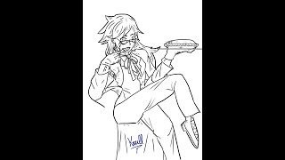 Grell Sutcliff Fanart 02 [upl. by Aleunam]