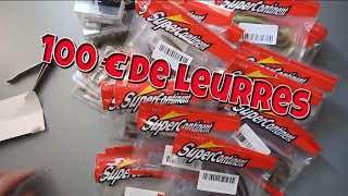 UNBOXING de leurres Aliexpress  100€ de Matériel aliexpress unboxing [upl. by Atinahc839]