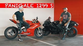 ОБЗОР DUCATI PANIGALE 1299S ОТЗЫВ О HAYABUSA НА РУССКОМ [upl. by Haron150]