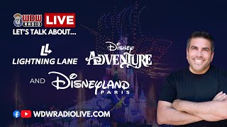 LIVE  Lightning Lane Disneyland Paris and Disney Adventure [upl. by Kellen]