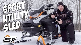 2023 Ski Doo Expedition SE 900 ACE Turbo Sport Utility 2Up Snowmobile Review [upl. by Hartley49]