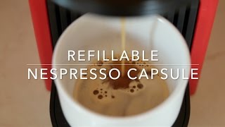 Refillable nespresso capsule [upl. by Kinchen951]