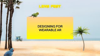 Designing for Wearable AR [upl. by Ahsiaa]