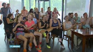 Jaaaa Gejuich bij atletiekvereniging na indrukwe  RTL NIEUWS [upl. by Aerehs]