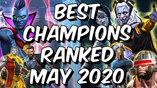 Best Champions Ranked May 2020  Seatins Tier List  Marvel Contest of Champions [upl. by Kwei]