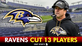 🚨 Baltimore Ravens Cut 13 Players  Baltimore Ravens News [upl. by Asenej]