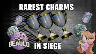 10 RAREST CHARMS EVER IN SIEGE [upl. by Domineca386]