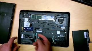 How To Install SIM Card HP EliteBook 840 g1 [upl. by Acessej824]