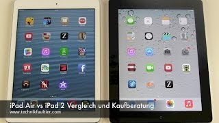 iPad Air vs iPad 2 Vergleich und Kaufberatung [upl. by Held]