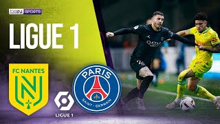 Nantes vs PSG  LIGUE 1 HIGHLIGHTS  021724  beIN SPORTS USA [upl. by Gentilis895]