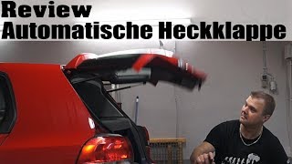 Review Automatische Heckklappenöffnung Golf6 mit höherer Öffnung [upl. by Aborn547]