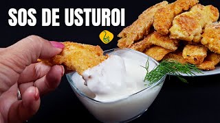 Cel mai fin sos de usturoi  Mai bun decat chiar si cel de la KFC [upl. by Hosbein824]