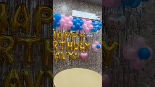 balloon decoration ideas balloon shortvideo birthday viral india decoration trendingballoon [upl. by Mavilia437]