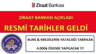 SON DAKİKA RESMİ AÇIKLAMA GELDİ  KYK BURS KREDİ ÖDEMESİ NE ZAMAN 4000₺ ÖDEME NE ZAMAN BURS [upl. by Auliffe396]