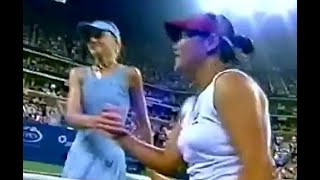 Daniela Hantuchova vs Tamarine Tanasugarn 2003 US Open R3 Highlights [upl. by Strader705]