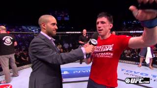 UFC on FX 6 Whittaker amp Parke Octagon Interviews [upl. by Fornof963]