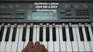 Vachinda megham raani  Piano Tutorials  YUVA movie  1200 Songs BOOKPDF 399 7013658813 [upl. by Bezanson]