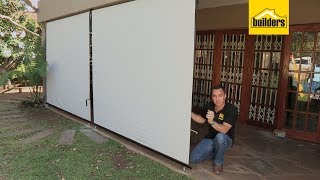 How To Install Vertical Patio Blinds [upl. by Aimek561]