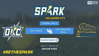 OKC Spark vs Chattanooga Steam  722024 [upl. by Kerred]