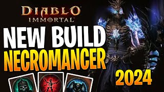 The Most Powerful NECROMANCER Build In 2024  Diablo Immortal Necro Build 2024 [upl. by Hemphill]