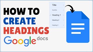 How to Add a Heading on Google Docs [upl. by Amitak]