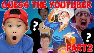 Can Akinator GUESS my Favourite YOUTUBERS Lankybox Ryans World FGteeV [upl. by Etnauq473]