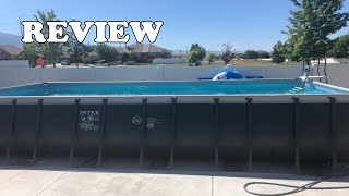 Intex 18ft X 52in Ultra XTR Pool Review 2020 [upl. by Dlaniger]