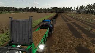 Jokitie edit 5 New holland tm 155 pure sound FS22 [upl. by Anaiek]